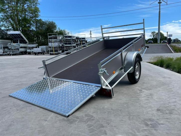 Remorque basculante BW 254/130 - DE STOCK !, Auto diversen, Aanhangers en Bagagewagens, Nieuw, Ophalen
