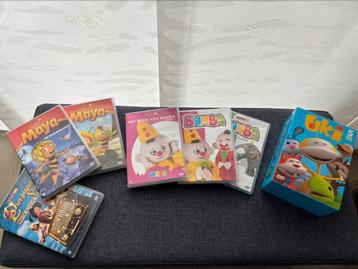 Diverse dvd’s UKI, Bumba, Maya, Piet piraat  beschikbaar voor biedingen