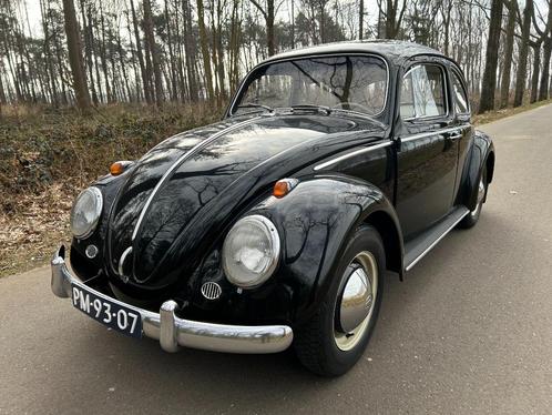 Volkswagen Kever 1200 uit 1963, Auto's, Oldtimers, Particulier, Volkswagen, Benzine, 2 deurs, Handgeschakeld, Zwart, Beige, Stof