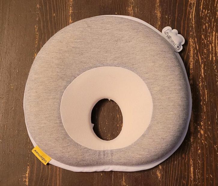 Ergonomisch hoofdkussen grijs Babymoov lovenest+, Kinderen en Baby's, Overige Kinderen en Baby's, Zo goed als nieuw, Ophalen