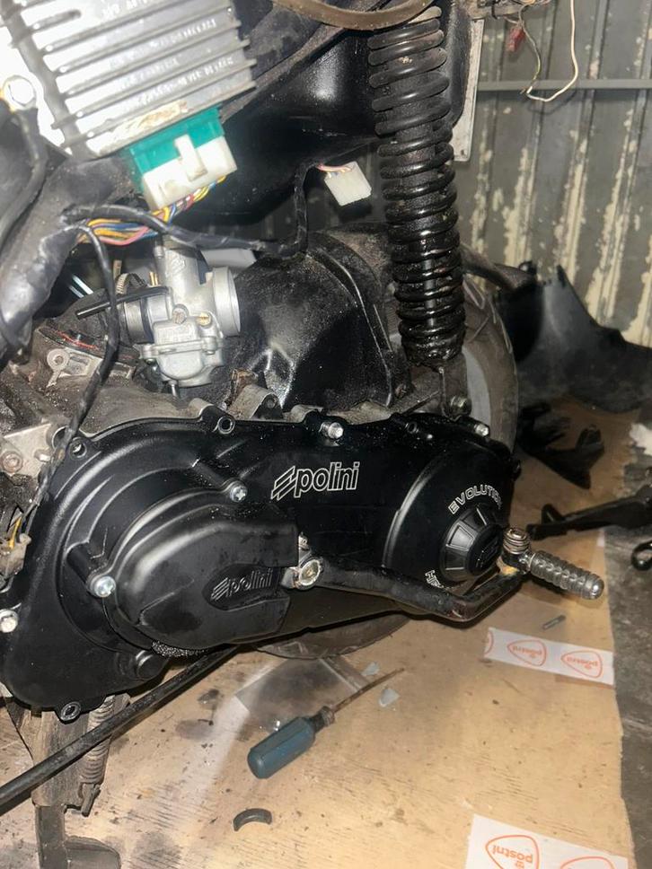 50cc Zip blok Malossi Racing setup te koop, Fietsen en Brommers, Brommeronderdelen | Scooters, Zo goed als nieuw, Blok, Ophalen of Verzenden