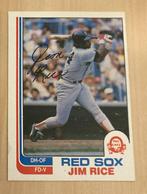 1982 OPC - Jim Rice card - MLB, Verzenden, Gebruikt, Poster, Plaatje of Sticker