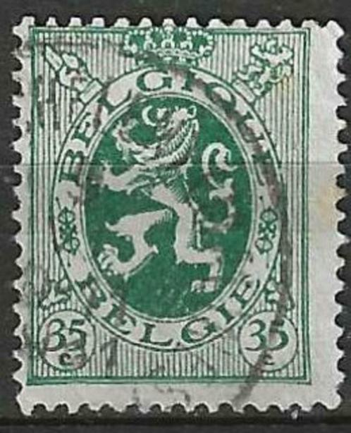 Belgie 1929/1932 - Yvert 283 - Heraldieke leeuw (ST), Postzegels en Munten, Postzegels | Europa | België, Gestempeld, Gestempeld