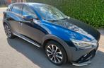 Mazda CX-3 Hakoné Skyactiv 2.0i automaat, Auto's, 1998 cc, 89 kW, Blauw, Leder en Stof