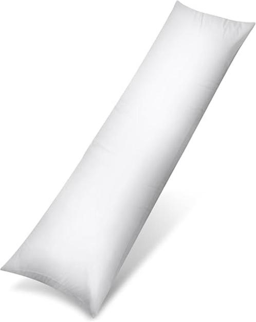 Zijslaapkussen 40 x 145 cm Zwangerschapskussen GRATIS LEV, Huis en Inrichting, Woonaccessoires | Kussens, Nieuw, Wit, Verzenden