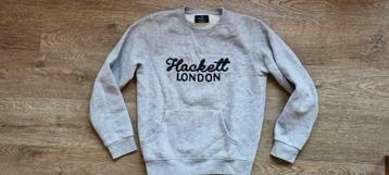grijze trui Hackett maat 146 - 152, Garçon, Enlèvement ou Envoi, Pull ou Veste, Comme neuf