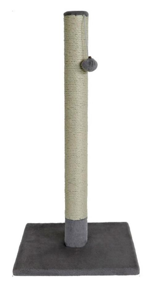 Krabpaal Caty Novo+Bal+Bel 82cm Grijs, Dieren en Toebehoren, Krabmeubelen, Nieuw, Krabpaal, Ophalen