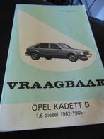 werkplaats handboek Opel kadett 16D , 1.6 Diesel 1982-1985 ., Enlèvement