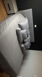 Boxspring 180x200 incl. Sierkussenset + 2 nachtkastjes, Huis en Inrichting, Slaapkamer | Boxsprings, Ophalen, Tweepersoons, Zo goed als nieuw