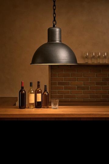 Splinternieuwe metalen hanglamp industriële look beschikbaar voor biedingen