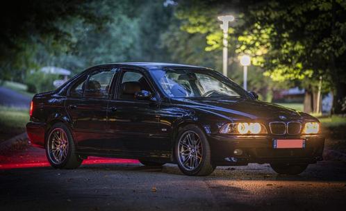 BMW M5 E39 V8 Intérieur Bleu Le Mans, Auto's, BMW, Particulier, 5 Reeks, ABS, Achteruitrijcamera, Alarm, Android Auto, Apple Carplay