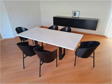 6 chaises Costes Philippe Starck de Driade, Italie, état neu, Philippe Starck, Enlèvement ou Envoi, Comme neuf, Cinq, Six Chaises ou plus