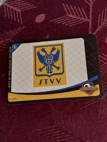 Voetbalkaart : STVV / Embleem / Megakicks beschikbaar voor biedingen