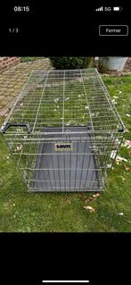 Deux cages  pliables pour intérieur ou transport, Animaux & Accessoires, Maisons pour chiens, Comme neuf