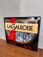La Gauloise - emaille bord, Ophalen of Verzenden, Gebruikt