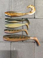 Gunki G-bump shads 5 stuks, Watersport en Boten, Hengelsport | Roofvissen, Ophalen