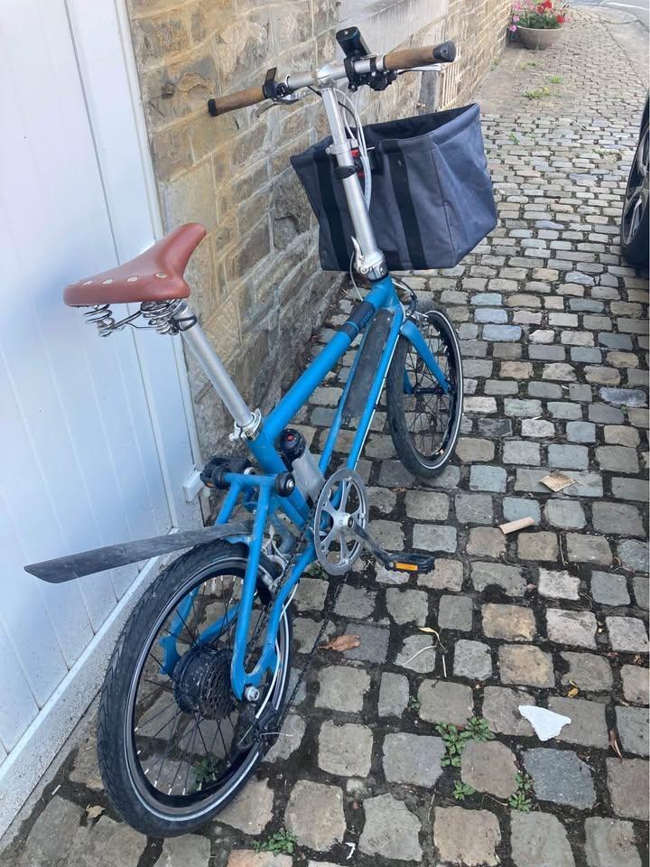 Ahooga électrique, Vélos & Vélomoteurs, Vélos | Vélos pliables, Comme neuf, Autres marques, 20 pouces ou plus, Totalement pliable