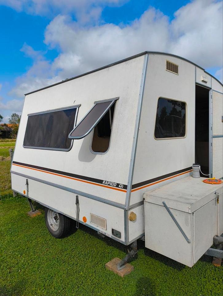 Vintage Rapido Export (Matic) plooicaravan, Caravans en Kamperen, Caravans, Particulier, Rapido, Ophalen