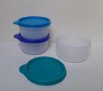 Tupperware™ « Bol Espace » 200 ml x 3 - blanc et bleu, Maison & Meubles, Cuisine| Tupperware, Envoi, Neuf, Blanc, Récipient ou Bol