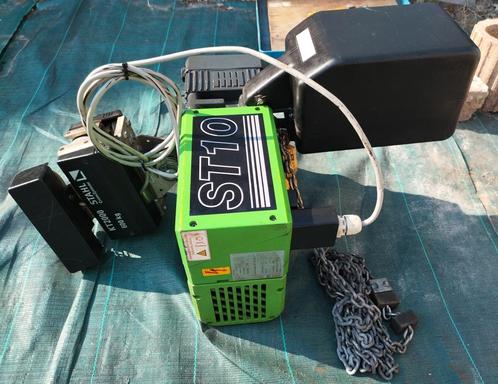 STAHL ST 10 — 500 kg elektrische takel met accessoires, Doe-het-zelf en Bouw, Lieren en Takels, Gebruikt, Elektrisch, Ophalen