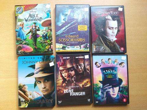 Dvd's Johnny Depp  (5 euro per stuk), Cd's en Dvd's, Dvd's | Klassiekers, Zo goed als nieuw, Ophalen of Verzenden