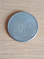 KENTUCKY 1/4 Dollar 2001 P - USA, Ophalen of Verzenden, Noord-Amerika, Losse munt