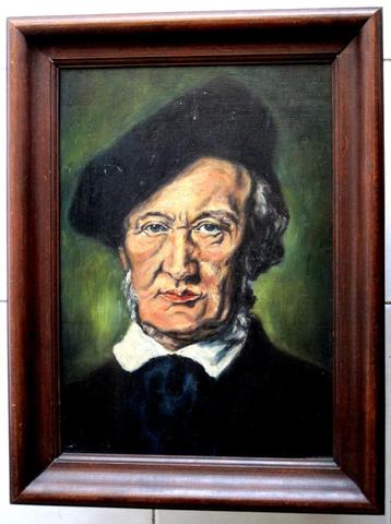 Olieverfportret Richard WAGNER