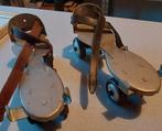 Vintage rolschaatsen, Ophalen
