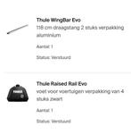 Thule Wingbar Evo, Ophalen, Zo goed als nieuw
