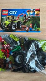 Lego City 60181, complet, Tracteur forestier, Enlèvement ou Envoi, Utilisé, Ensemble complet, Lego