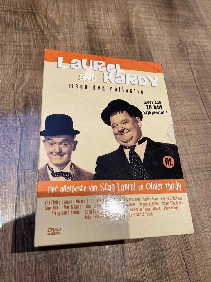 Laurel & Hardy - Mega Dvd boxset Collection., Cd's en Dvd's, Dvd's | Komedie, Zo goed als nieuw, Actiekomedie, Boxset, Alle leeftijden