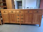 Dressoir Teak 2,43x0.45x1.05 (bxdxh), Huis en Inrichting, Kasten | Dressoirs, Ophalen, Teakhout, Zo goed als nieuw, 200 cm of meer