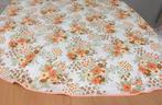 Vintage rond tafelkleed, Huis en Inrichting, Ophalen, Rond, Binnen