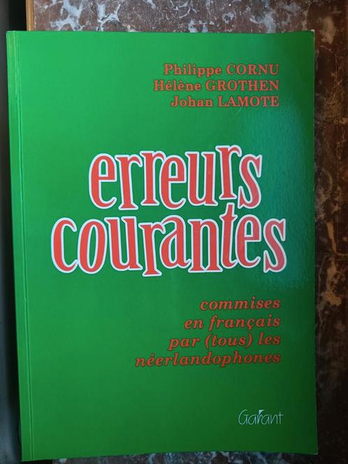 P. Cornu - Erreurs courantes, Livres, Langue | Français, Comme neuf, Enlèvement ou Envoi