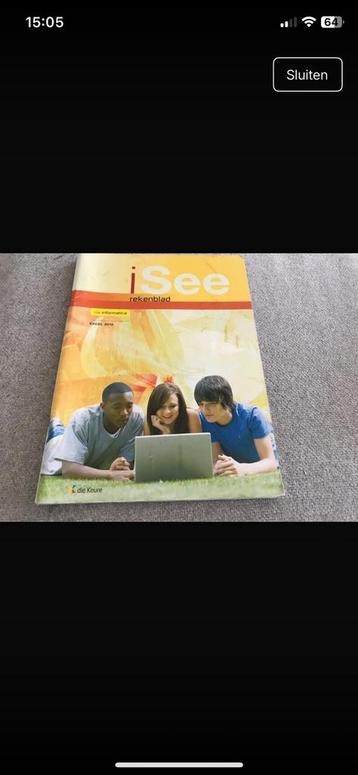 Schoolboek isee rekenblad, Enlèvement ou Envoi, Comme neuf
