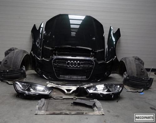 AUDI A6 C7 4G LZ6E COMPLEET VOORKOP BUMPER KOPLAMP O.A!!, Auto-onderdelen, Carrosserie, Bumper, Audi, Gebruikt, Ophalen of Verzenden