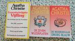 3 x Agatha Christie, 3 korte verhalen en 4 volledige romans., Livres, Adaptation télévisée, Agatha Christie, Utilisé, Enlèvement ou Envoi