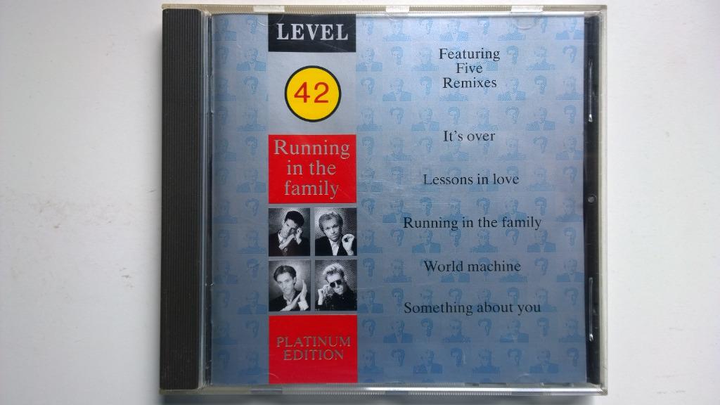 Level 42 - Running In The Family (Platinum Edition), Ophalen of Verzenden, Zo goed als nieuw