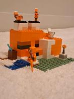 Lego 21178 "Le refuge du renard" Minecraft, Enlèvement, Comme neuf, Ensemble complet, Lego