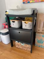 Zwarte luiertafel, Kinderen en Baby's, Ophalen, Zo goed als nieuw, Commode, 90 tot 105 cm