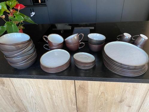 Serviesset cosy&trendy premium porselein amper 2j oud, Huis en Inrichting, Keuken | Servies, Zo goed als nieuw, Bord(en), Porselein