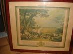 Kader met Chasse dans le bois de Meupon, Ophalen