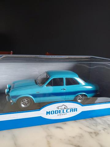 Maquette réduite Ford Escort MK1, RS 2000 échelle 1,18 