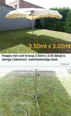 Marktparasol, Ophalen, Gebruikt