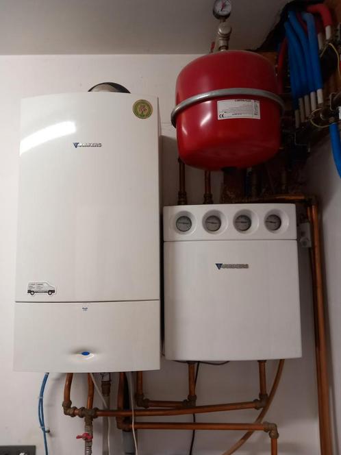 Junckers cv ketel op gas, boiler en toebehoren, Doe-het-zelf en Bouw, Chauffageketels en Boilers, Gebruikt, Boiler, Ophalen