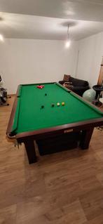 Snooker 9ft, Ophalen