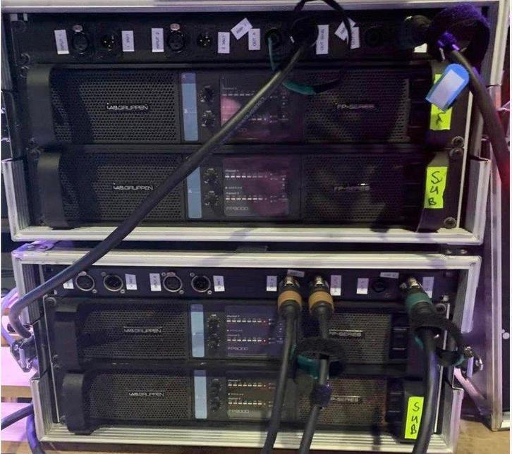 Labgruppen FP9000 (4 stuks), TV, Hi-fi & Vidéo, Amplificateurs & Ampli-syntoniseurs, Utilisé, Autres systèmes, 120 watts ou plus