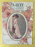 Vintage Oude magazine ‘ La Mode Illustree “, Ophalen of Verzenden, Gebruikt