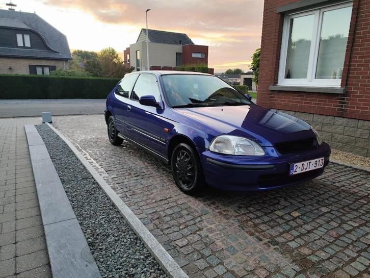 Honda Civic ej9 1998, Auto's, Honda, Particulier, Civic, Airconditioning, Bluetooth, Elektrische ramen, Benzine, Berline, 3 deurs