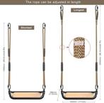 Balançoire en bois LIVRAISON RAPIDE ET GRATUITE, Envoi, Neuf